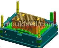 一次性塑料水果箱模具 塑膠模具與橡膠減震墊的綜合應(yīng)用